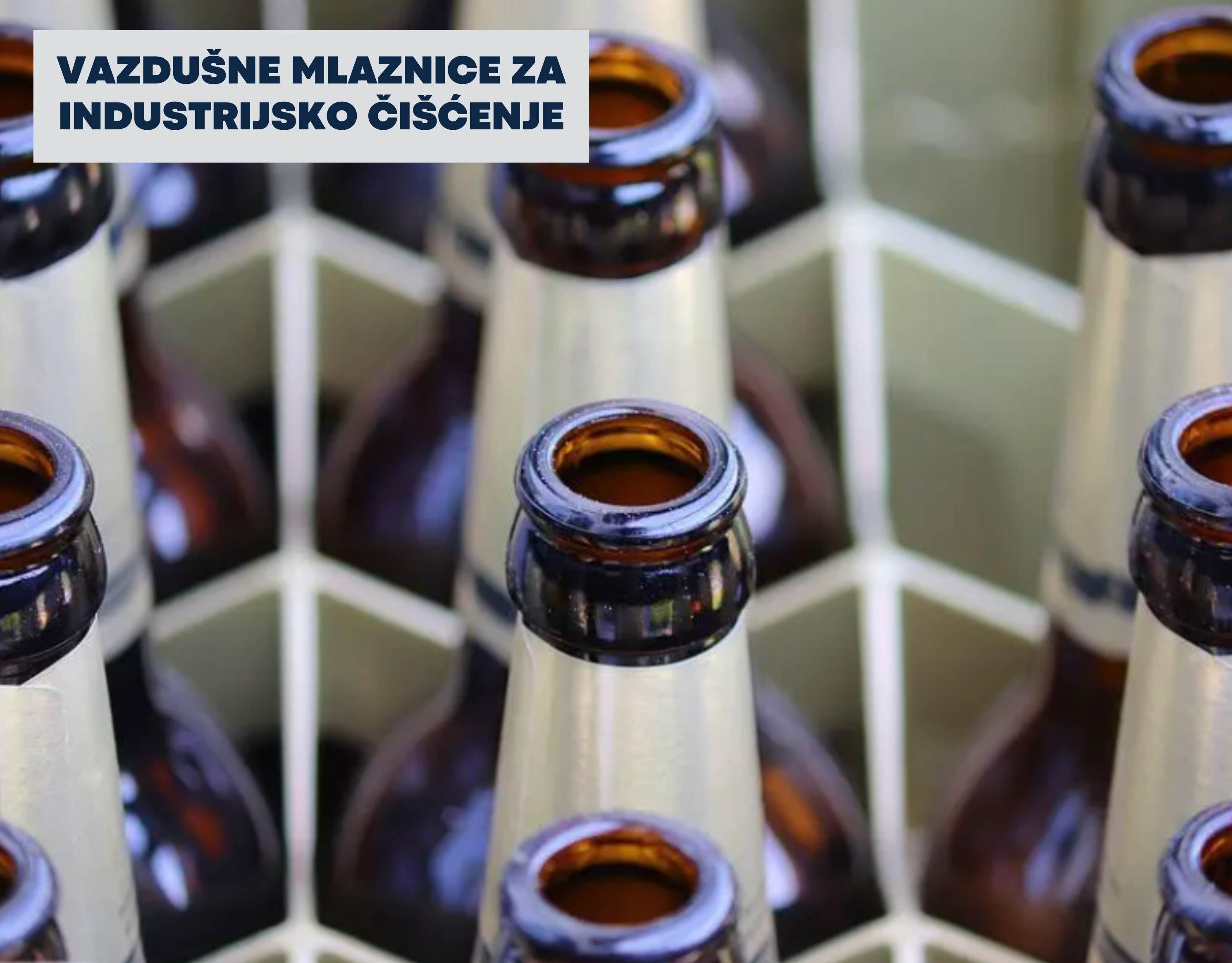 exair vazdusne mlaznice za ciscenje pene sa pivskih flasa