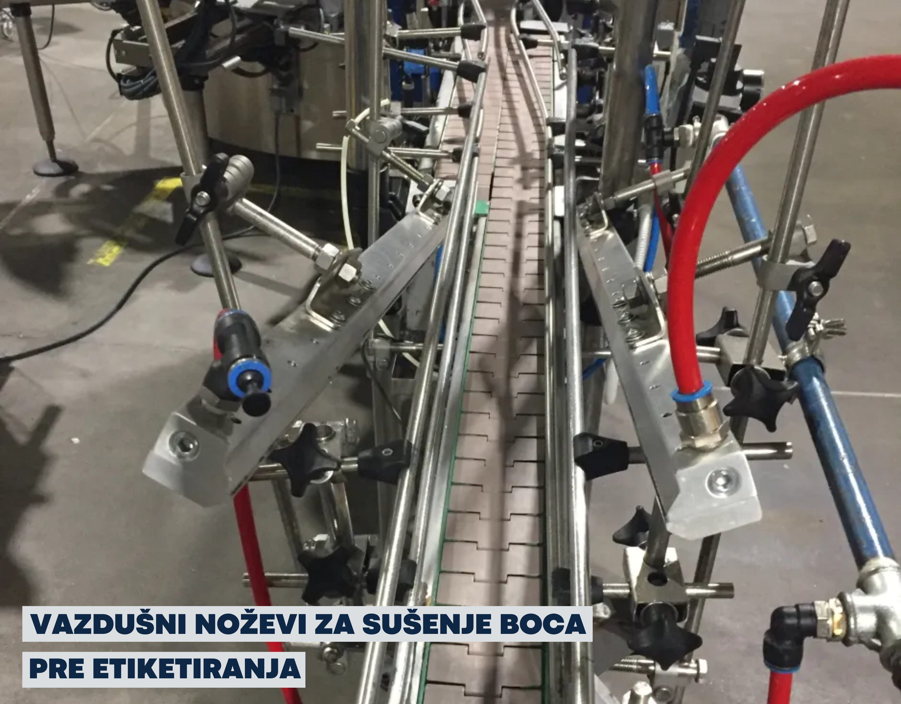 exair vazdusni noz za susenje boca pre etiketiranja