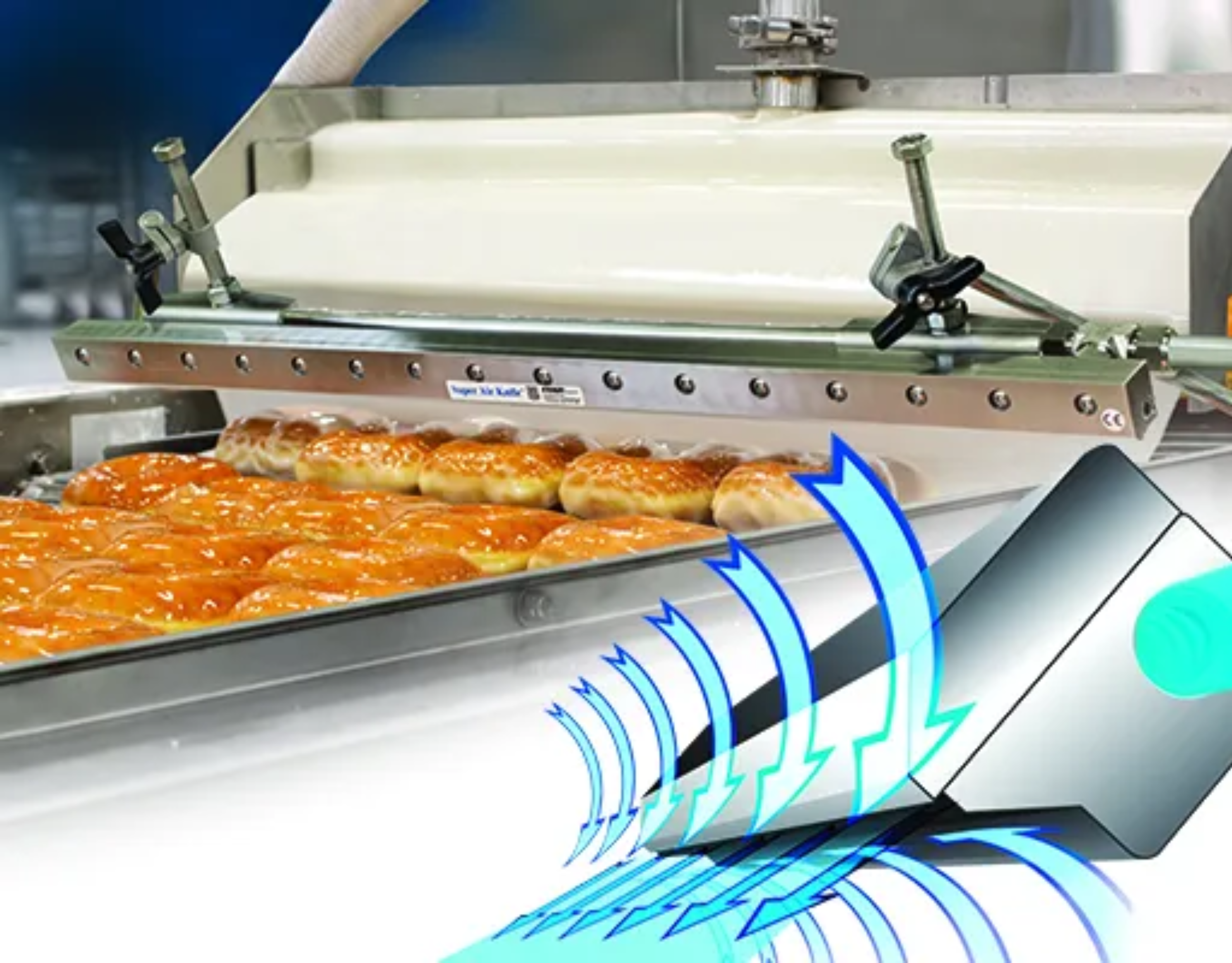 exair super vazdusni noz za oduvavanje industrija hrane