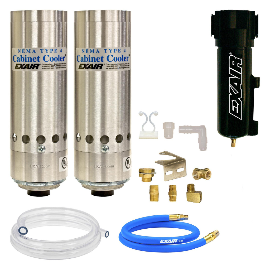 Uređaj za hlađenje električnih ormana - Serija 4 - Sa ventilom niskog pritiska