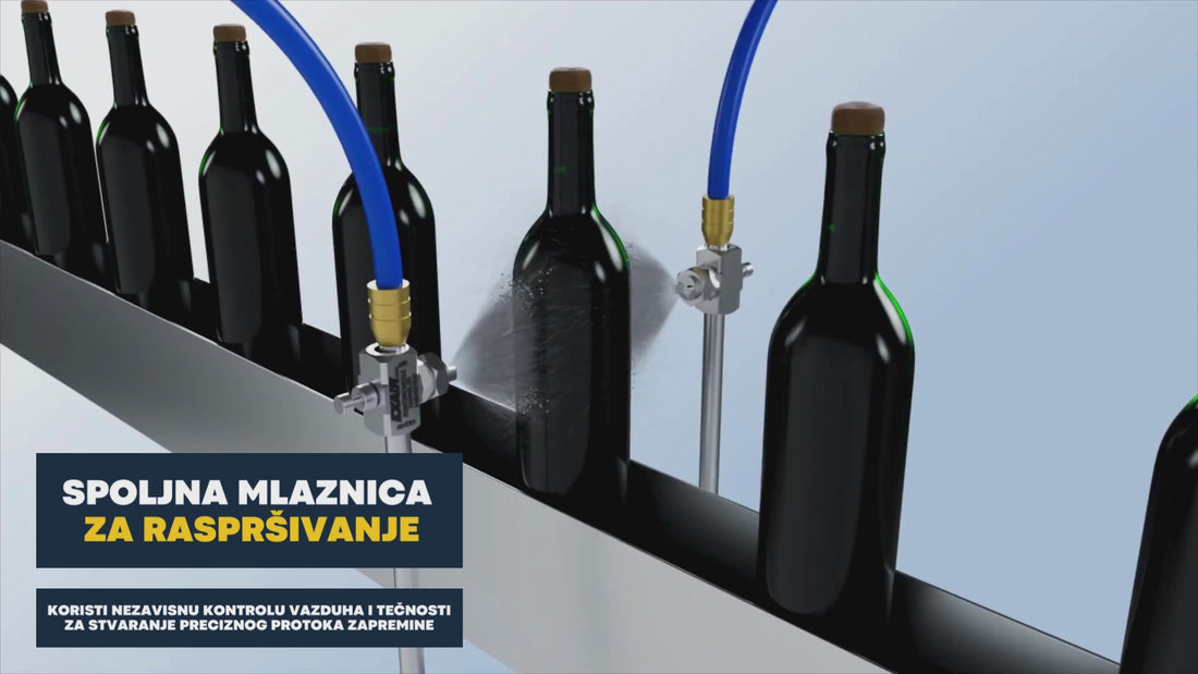 exair vazdusne mlaznice za ispiranje vinskih boca